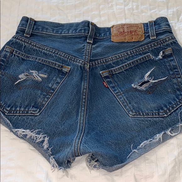 LEVI'S 515 cut off denim - Picture 4 of 8